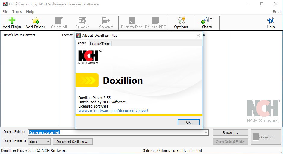 Doxillion Document Converter Plus 2.55注册版-文件转换工具
