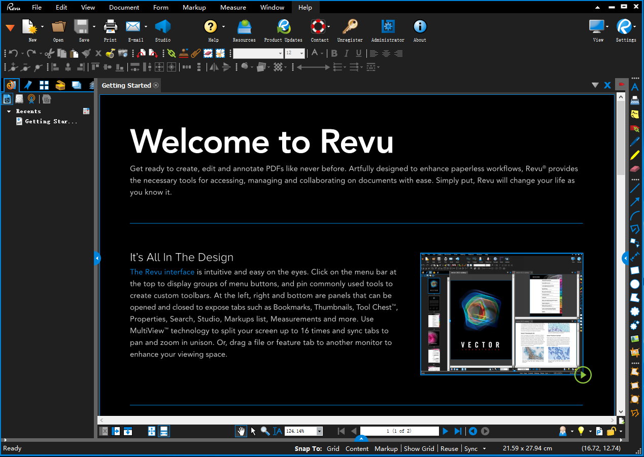 Bluebeam Revu eXtreme 2016 16.5.1破解注册版-优秀的PDF制作创建工具