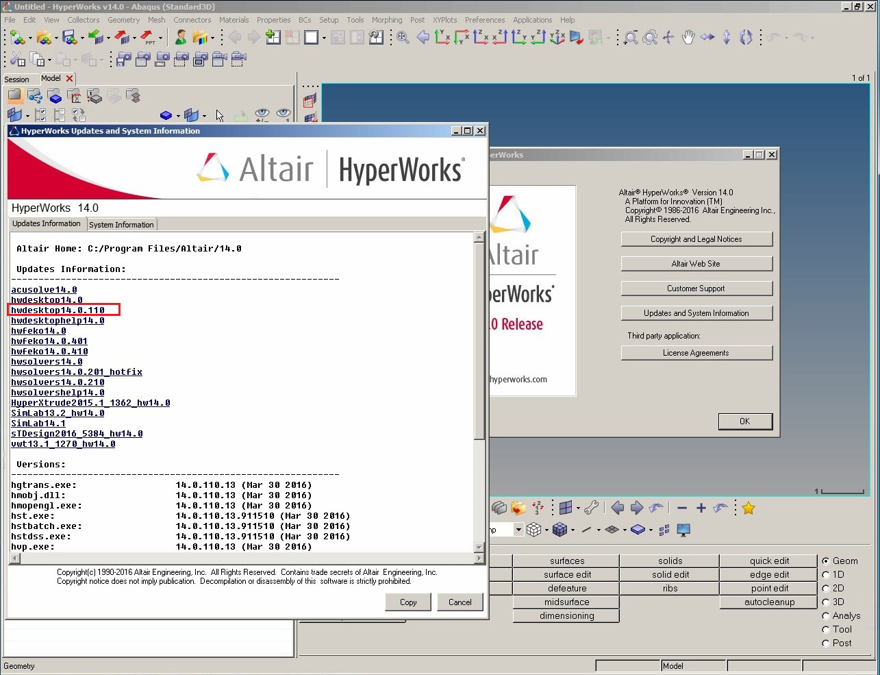 Altair HyperWorks 14.0.220 Win/Linux多语言注册版-全面的CAE平台