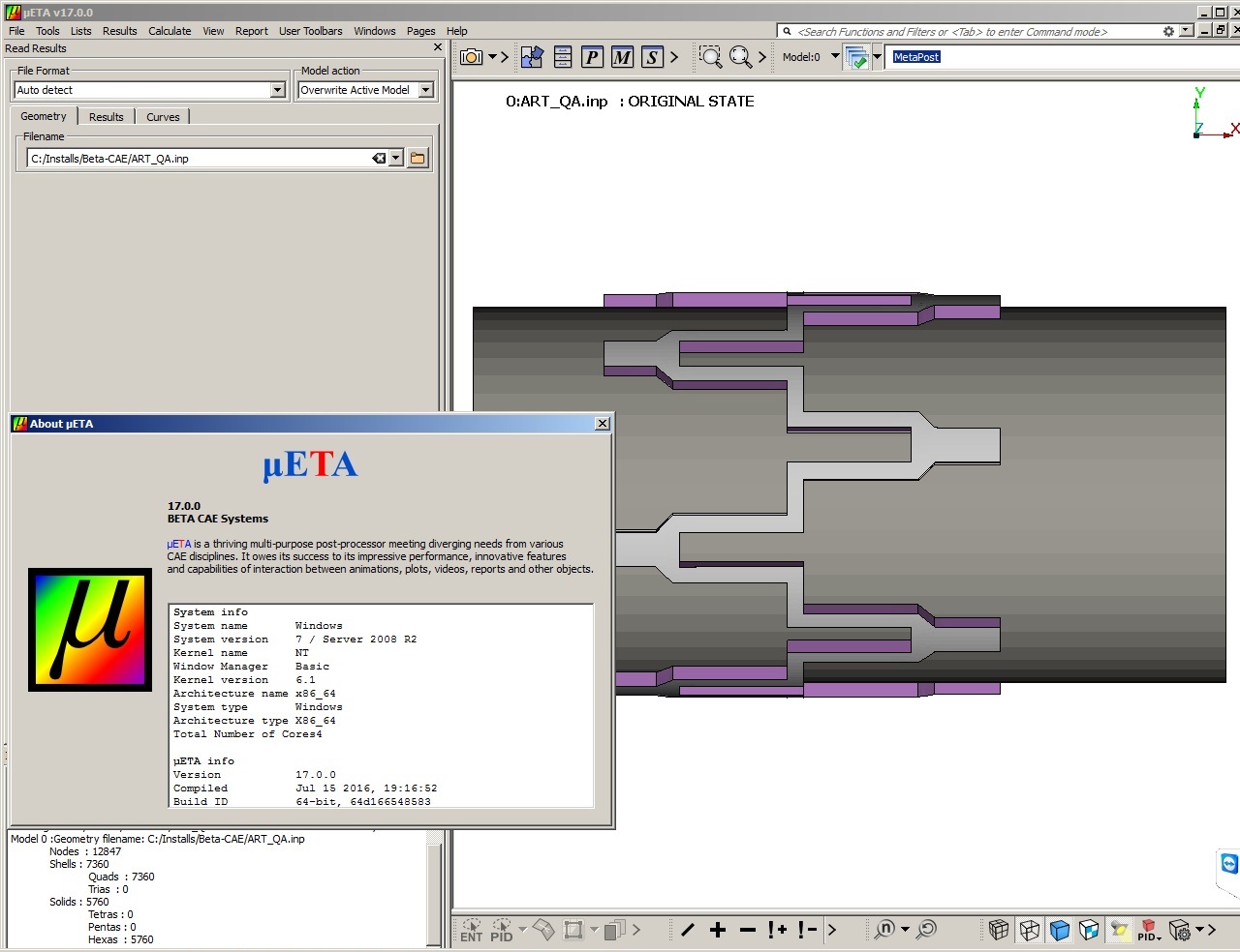 BETA CAE Systems 17.0.0 多语言注册版-有限元分析处理