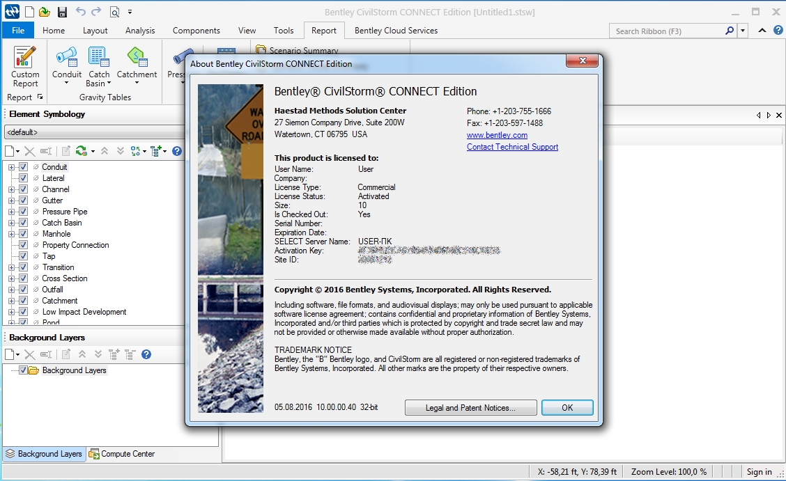 CivilStorm CONNECT Edition 10.00.00.40 x86/x64 注册版-综合雨水系统建模和分析软件