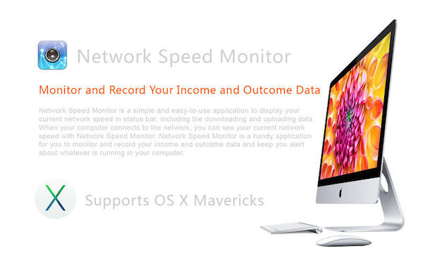 Network Speed Monitor 2.0.11 MacOSX 注册版-网速监测精灵