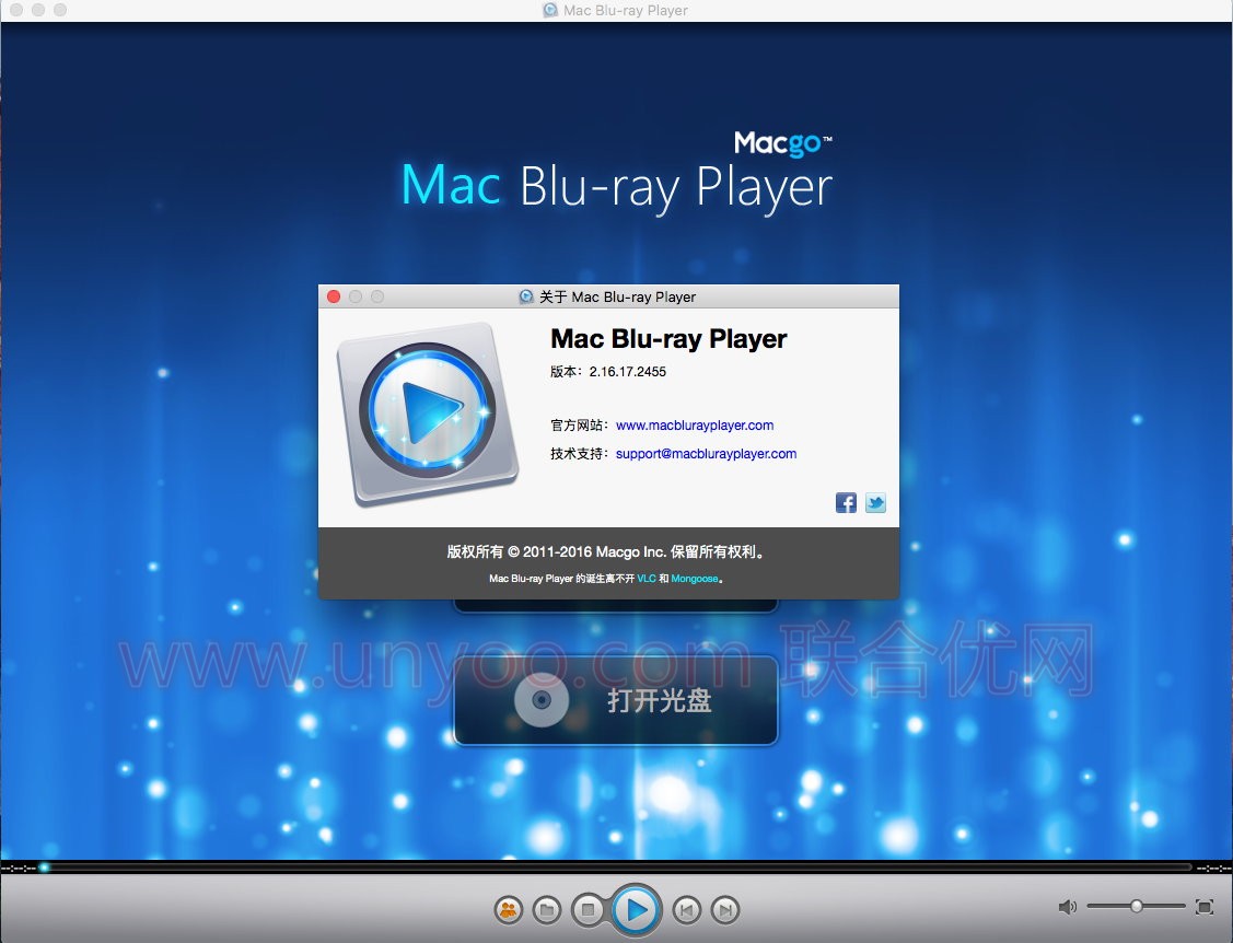 Macgo Mac Blu-ray Player 3.3.19 MacOSX 多语言中文注册版