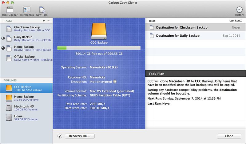 Carbon Copy Cloner 4.1.10.4425 多语言注册版- Mac硬盘克隆/同步/备份工具