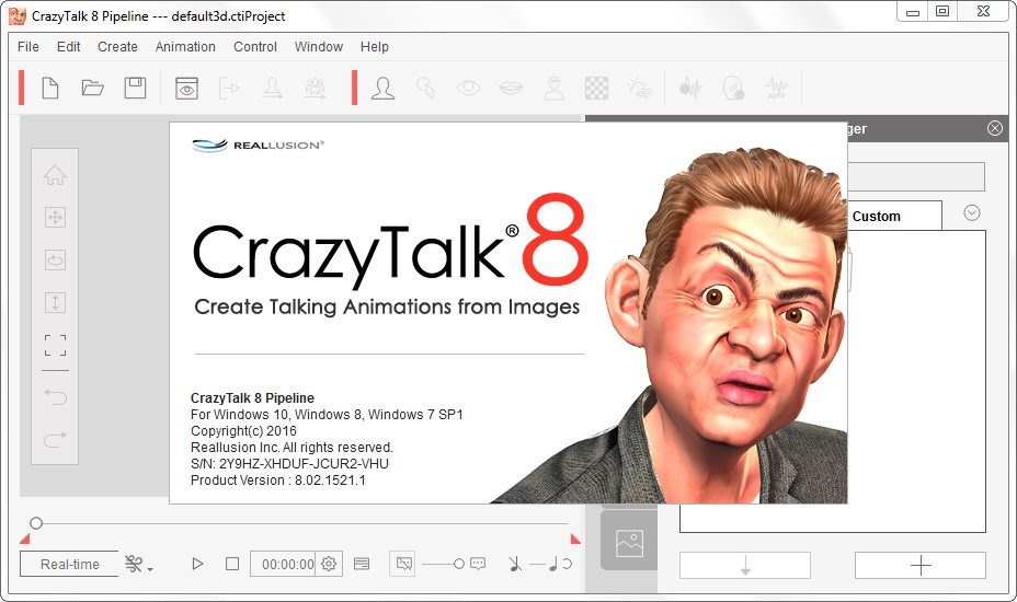 CrazyTalk Pipeline 8.1.2024.1 注册版-面部动画软件