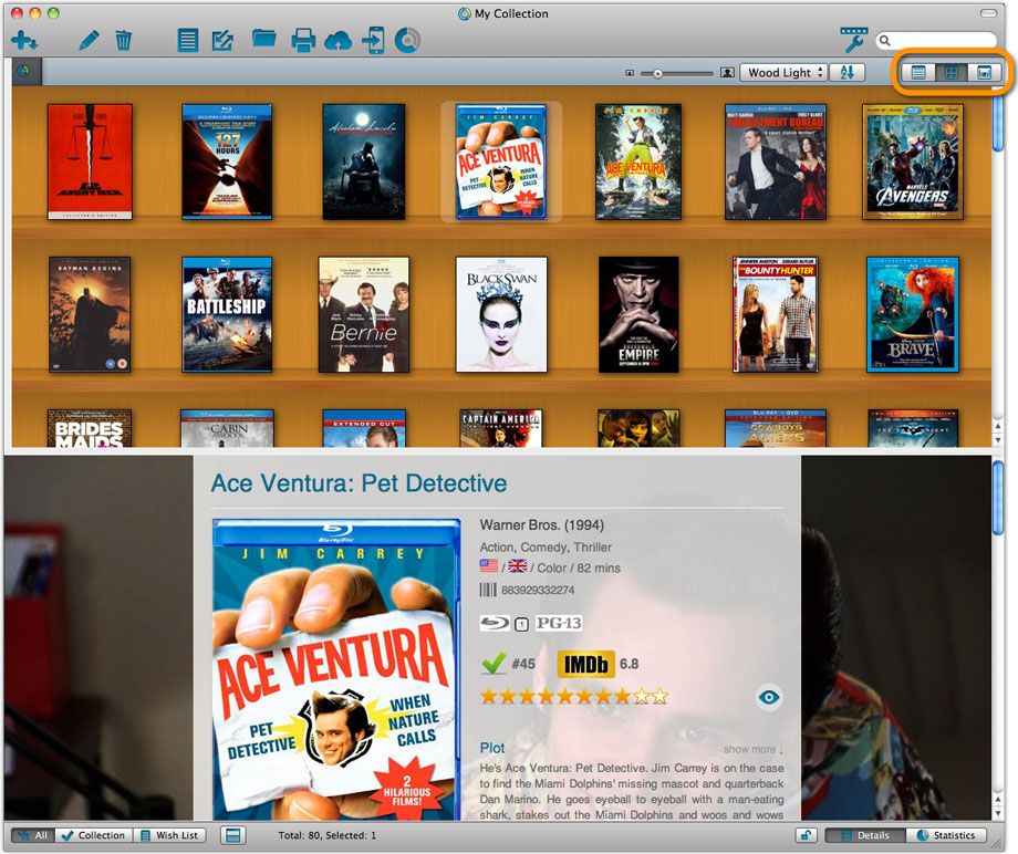 Collectorz.com Movie Collector Pro 16.1.1 MacOSX 注册版- 电影信息收集管理软件
