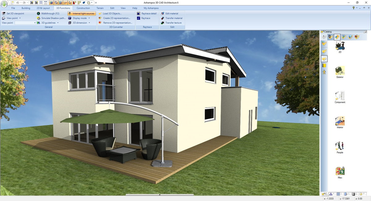 Ashampoo 3D CAD Architecture 6.0 多语言注册版-3D工程图绘制与渲染