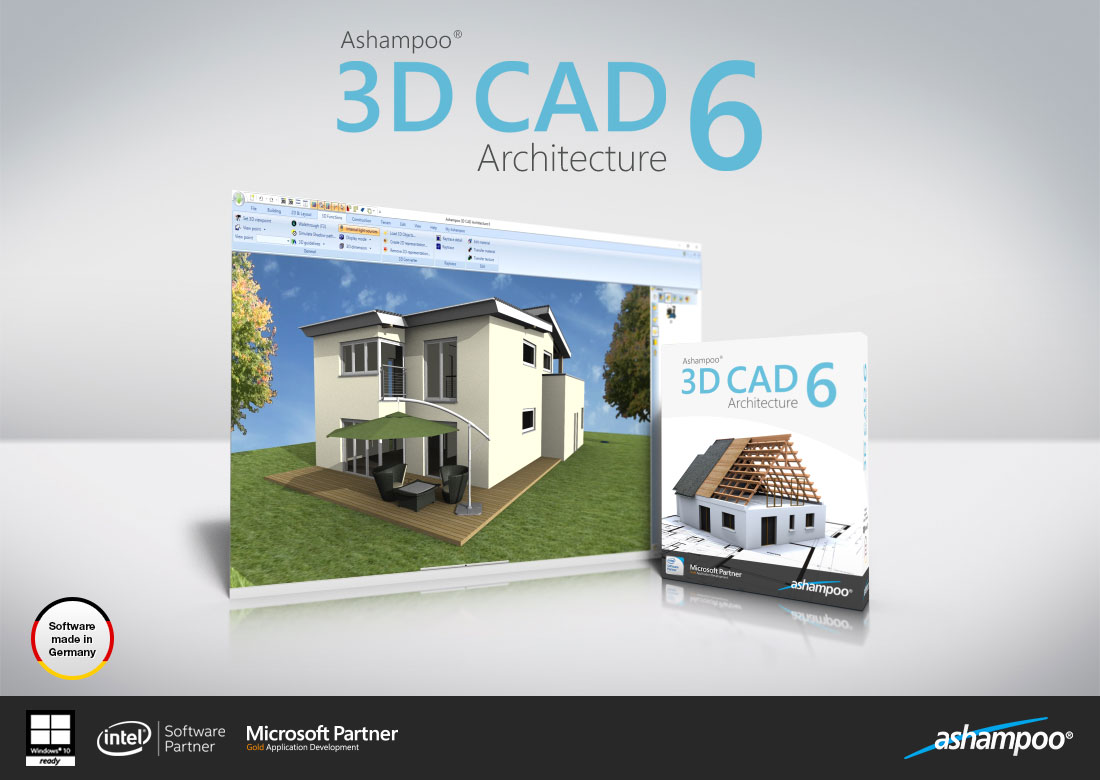Ashampoo 3D CAD Architecture 6.0 多语言注册版-3D工程图绘制与渲染