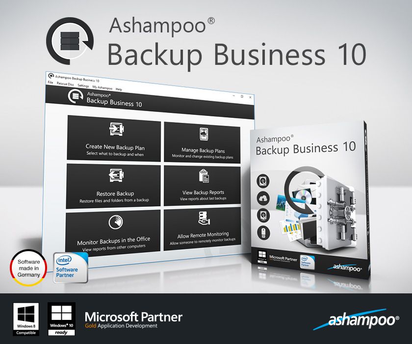 Ashampoo Backup Pro+ Business 10.01 от 21.09.2016多语言中文注册版-PC和Server备份工具