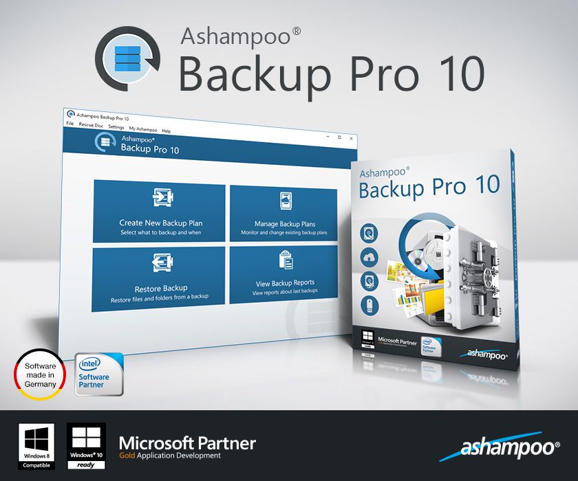 Ashampoo Backup Pro+ Business 10.01 от 21.09.2016多语言中文注册版-PC和Server备份工具