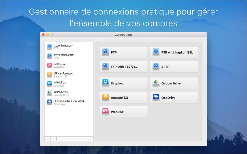 CloudMounter 1.1 MacOSX 注册版- 云盘本地化加载控制软件