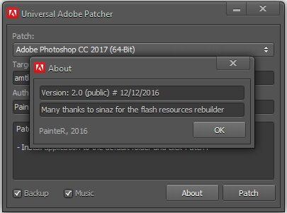 Universal Adobe Patcher 2.0 正式版最新版-Adobe通用破解激活工具