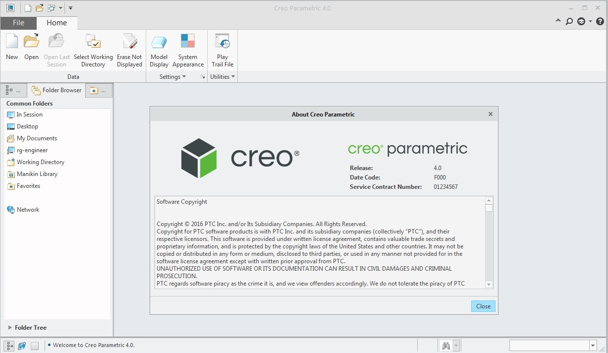 PTC Creo v4.0 M120 多语言中文注册版-2D＆3D设计软件
