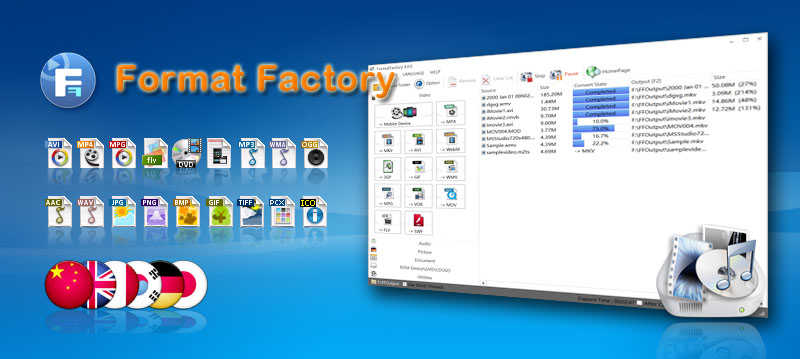 Format Factory 5.17.0 x64 Multilingual 中文正式版-格式工厂-音视频转换