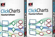 ClickCharts v3.14 Win/Mac 多语言正式版-流程图设计制作-龙软天下
