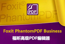 Foxit PhantomPDF Business v9.7.1.29511 多语言中文企业注册版-福昕高级PDF编辑器-龙软天下