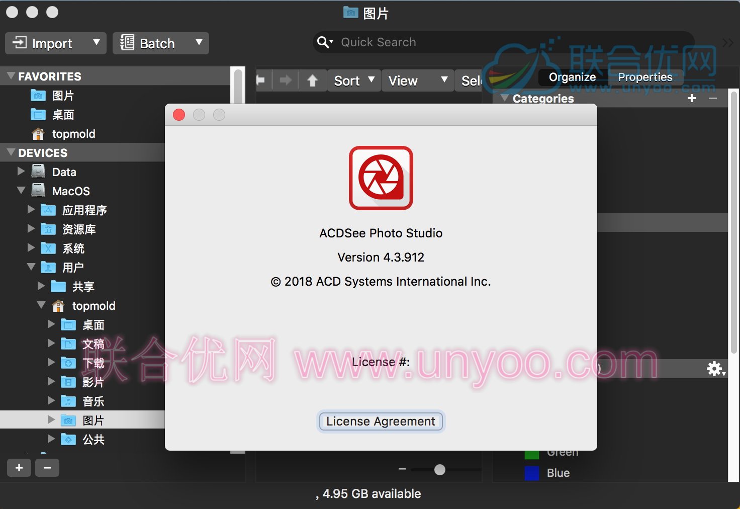 ACDSee Photo Studio for Mac 4 v4.4.923 正式注册版-Mac图像管理