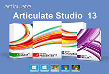 Articulate Studio 13 Pro v4.10.0.0 多语言注册版-课件制作工具-龙软天下