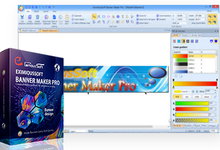 EximiousSoft Banner Maker Pro v5.24 注册版 - 横幅制作工具-龙软天下