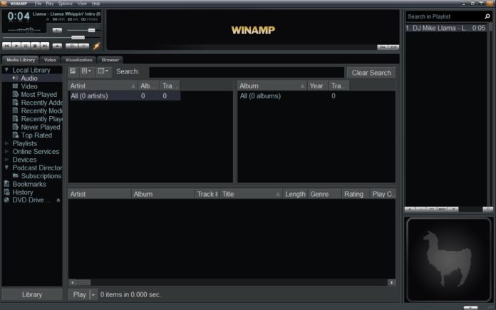 Winamp v5.8正式版-老牌音乐播放器-改善Win10/8.1的兼容性