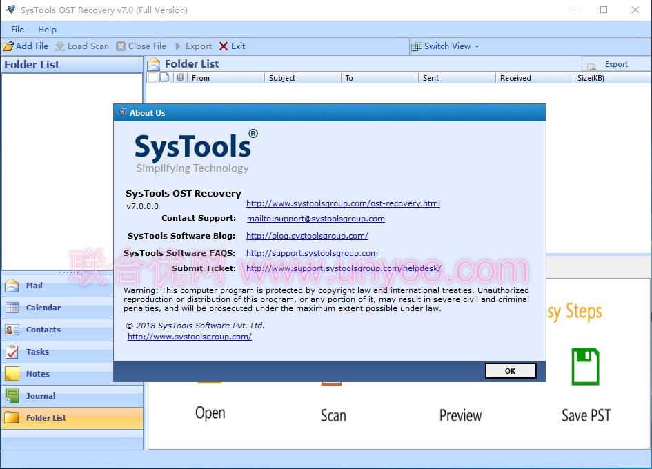 SysTools OST Recovery v7.0 注册版-OST数据恢复工具