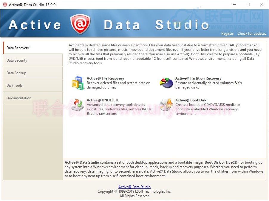 Active@ Data Studio 15.0.0.0+WinPE 正式注册版-磁盘管理工具