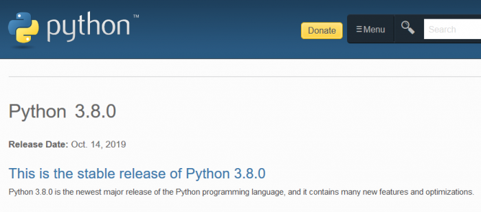 Python 3.8 已发布 现在是切换至新版本的好时机吗？