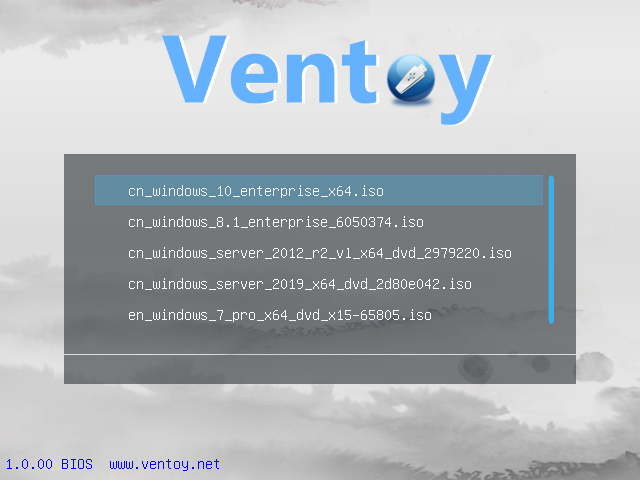 Ventoy v1.0.88 多语言中文正式版-开源启动U盘制作工具