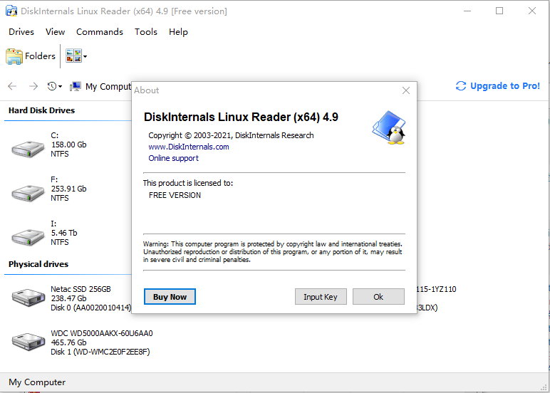 DiskInternals Linux Reader v4.15.0 - Linux磁盘文件访问必备