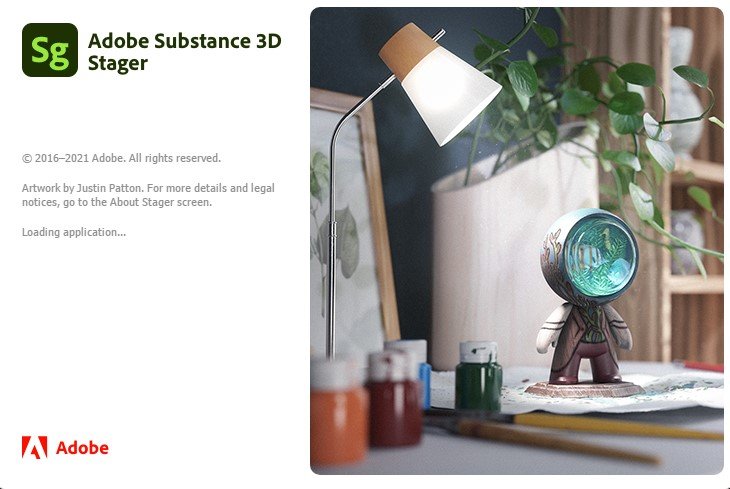 Adobe Substance 3D Stager v1.0.1 正式注册版-3D 设计软件