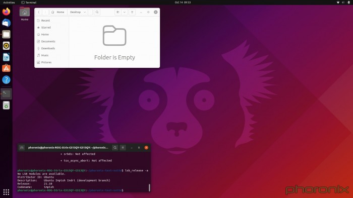 Ubuntu 21.10 正式版发布-迎来GNOME 40桌面以及许多底层改进