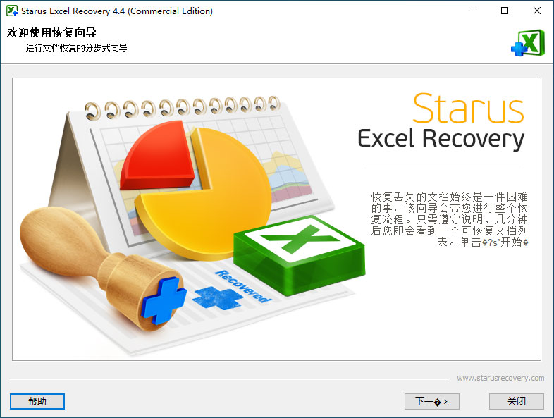 Starus Excel Recovery v4.4 Multilingual 中文注册版 - Excel文件恢复