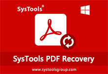 SysTools PDF Recovery v1.0.0.1 注册版 - PDF文件修复-龙软天下
