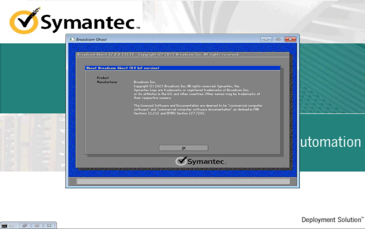 Symantec Ghost v12.0.0.11531 BootCD x86/x64 - 赛门铁克Ghost备份恢复