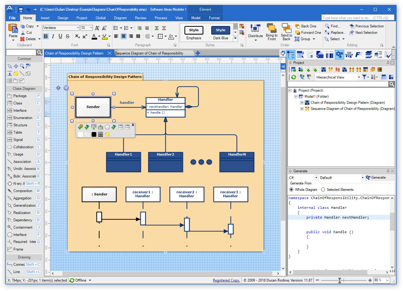 Software Ideas Modeler Ultimate 14.09 注册版-智能CASE工具和图表软件