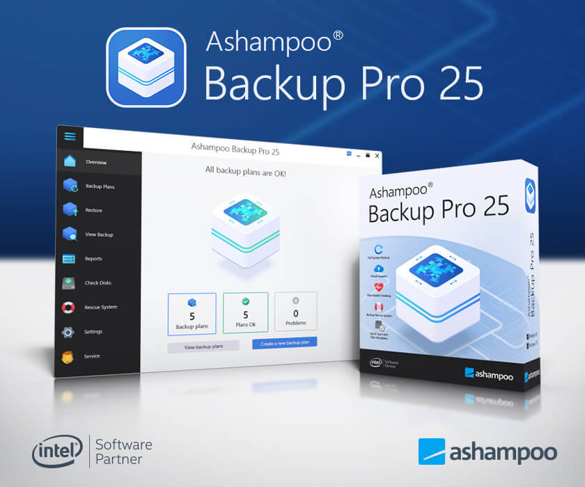 Ashampoo Backup Pro v25.01 Multilingual 多语言中文注册版