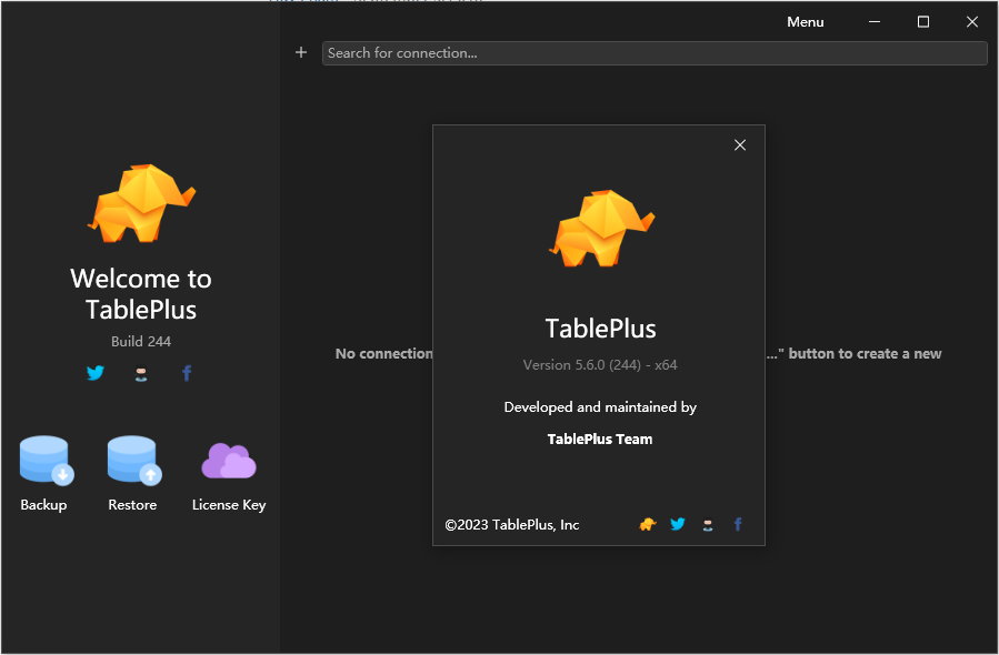 TablePlus v5.6.0 for Win 注册版 - 数据库管理工具
