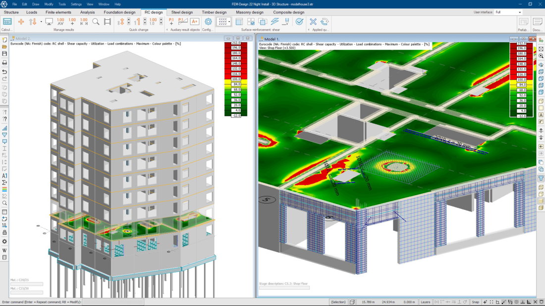 StruSoft FEM-Design Suite 22.00.005 x64 注册版 - 结构分析与设计建模