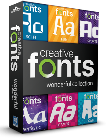 Summitsoft Creative Fonts Collection 2023 - 设计创意字体合集