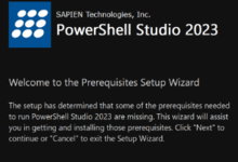 SAPIEN PowerShell Studio 2023 v5.8.235 x64 注册版 - 脚本编辑器-龙软天下