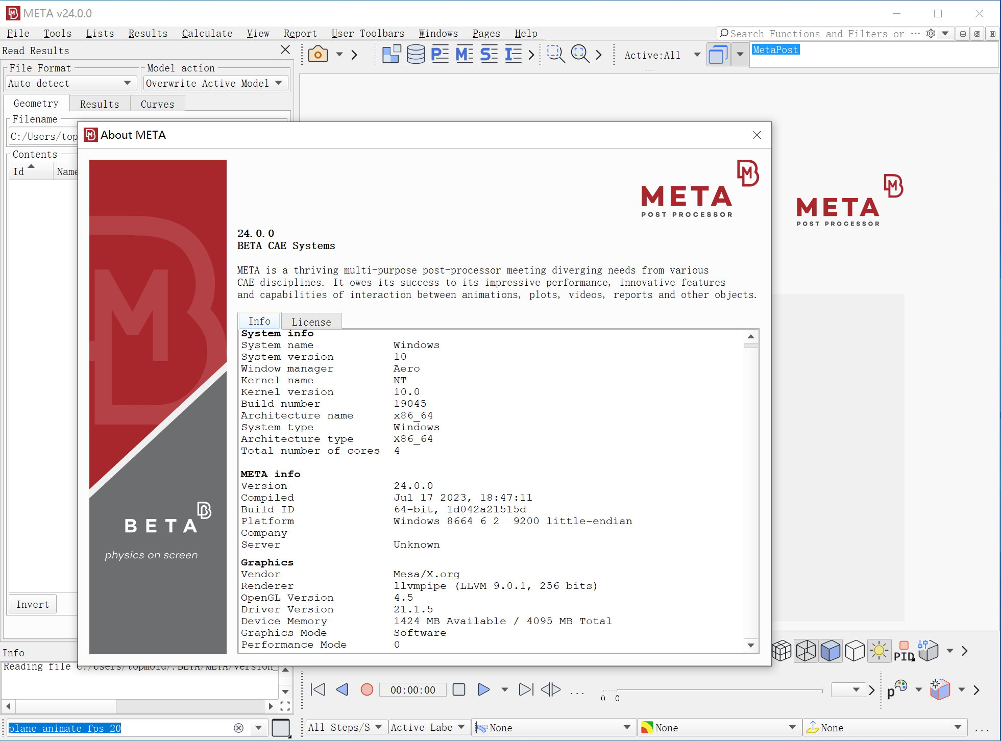BETA CAE Systems 24.1.0 x64 Multilingual 注册版 - 仿真CAE系统