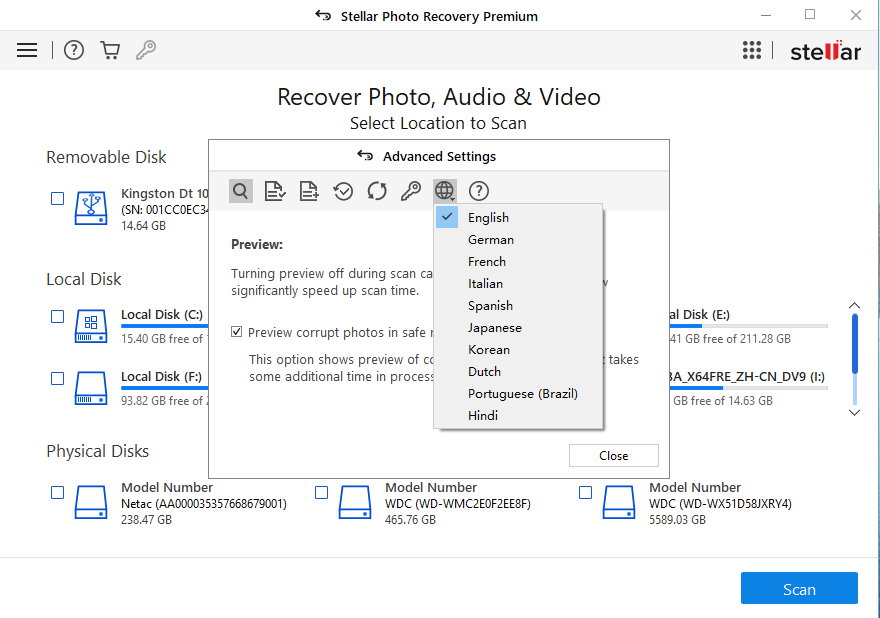 Stellar Photo Recovery Premium 11.8.0.2 Multilingual 注册版