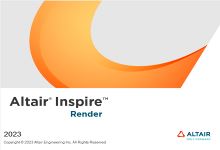 Altair Inspire Render 2023.0 x64 Multilingual 中文注册版 - 3D渲染和动画工具-龙软天下