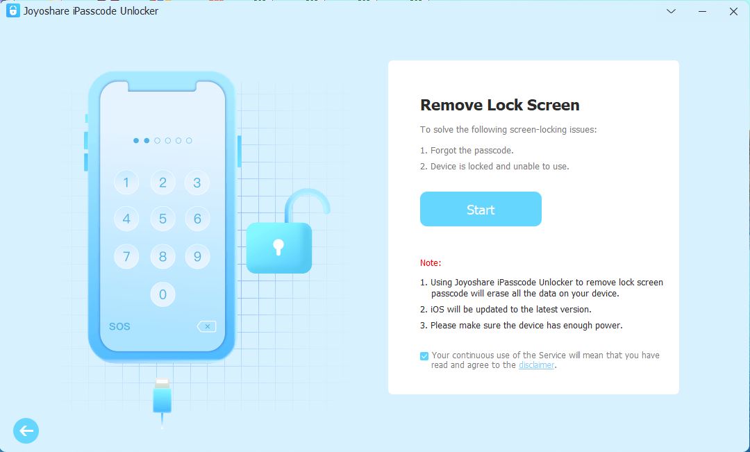 Joyoshare iPasscode Unlocker 4.4.0.36 注册版 - iPhone/iPad解锁工具