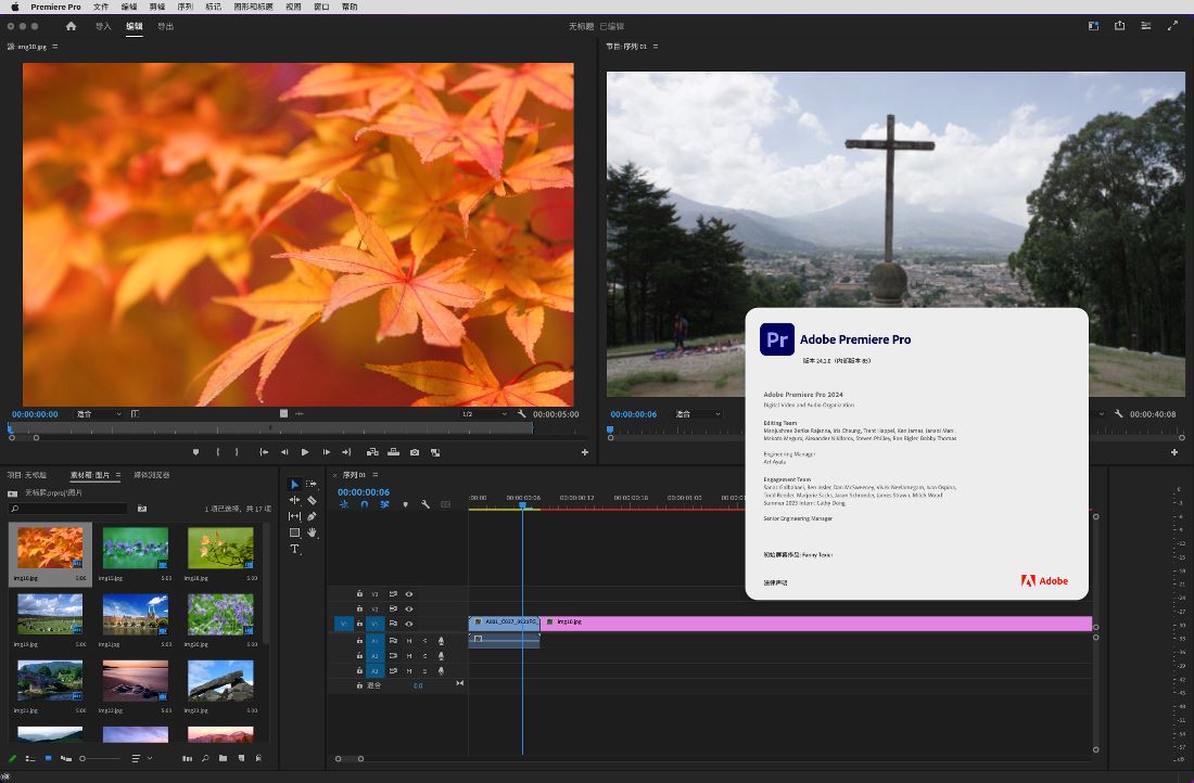 Adobe Premiere Pro 2024 v24.2.1 x64 Multilingual/MacOS 多语言中文注册版