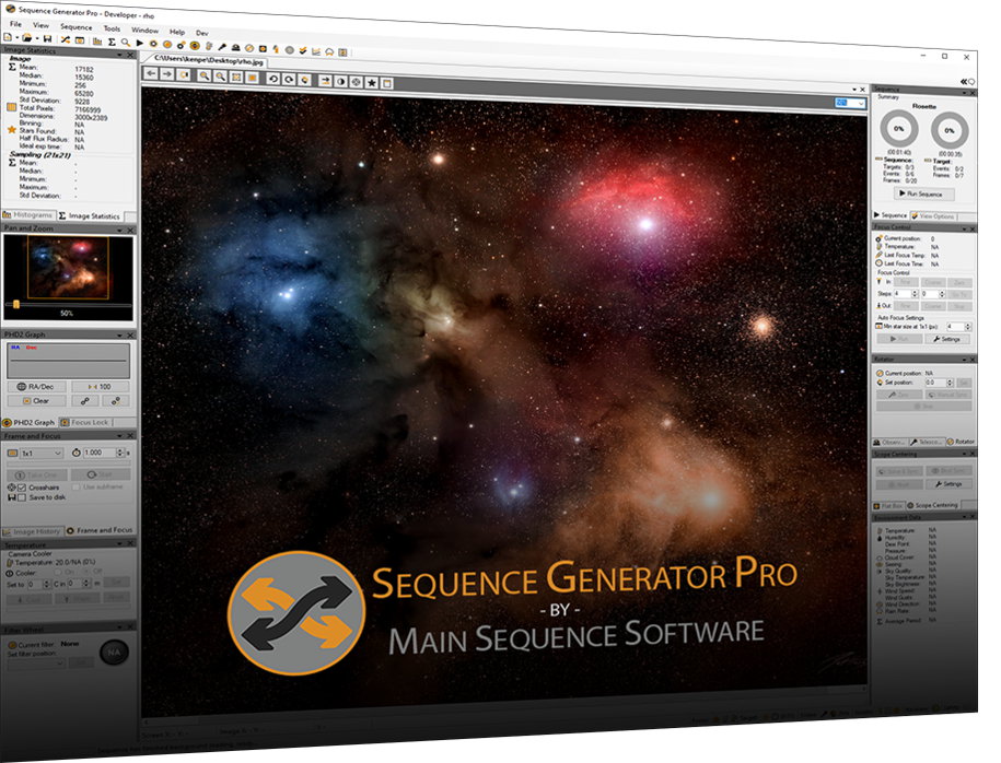 Sequence Generator Pro QSI Edition 4.3.0.1252 注册版 - 天文摄影自动化软件